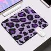 Pink Leopard Print Mouse Pad 18x22 Small Laptop Computer Office Table Mats PC Gaming Esport MousePad HD Non-Slip Rubber Desk Mat