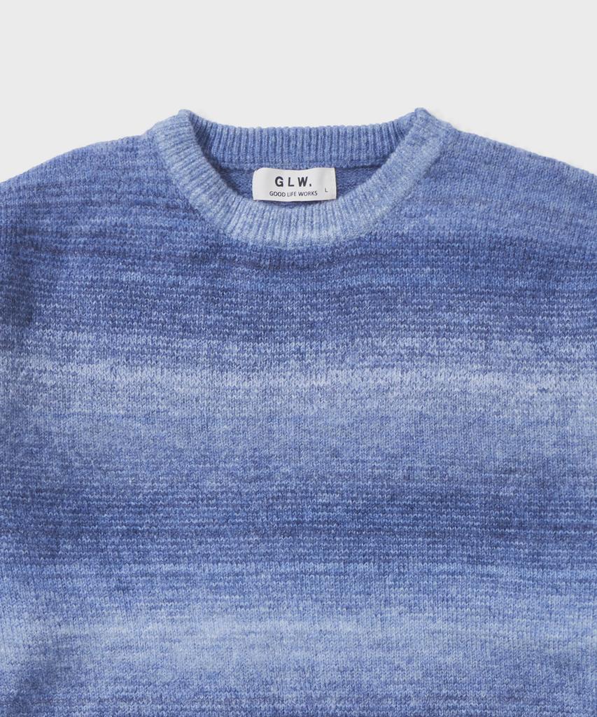 GLW Gradient Brushed Knit Blue