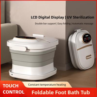 Small Foldable Foot Bath Tub Household Massage Foot Bath Bucket Electric Heating Constant Temperature Foot Bath Basin