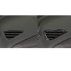 For Chevrolet Tailblazer Equinox 2018— Carbon Fiber Car Dashboard Air Vent Frame Cover Trim Sticker Decorative Accessories
