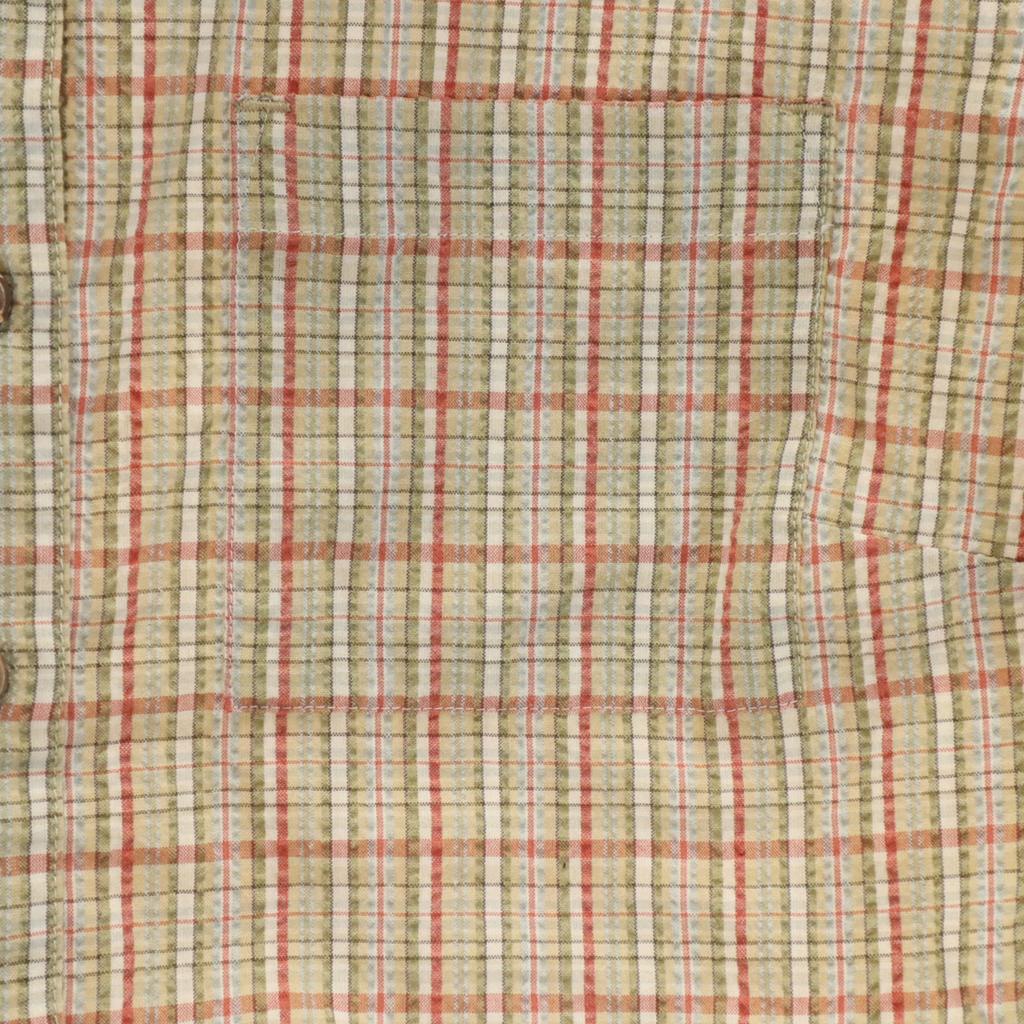 Patagonia Check Pattern Short Sleeve Seersucker Shirt 53390SP02 Outdoor Women Used