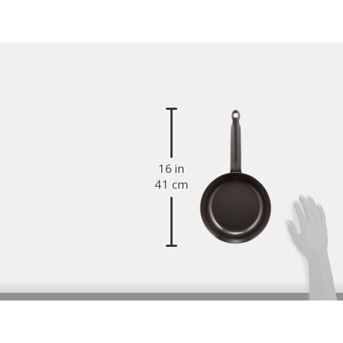 Endo Shoji TKG Iron Frying Pan, 20cm, Inner Diameter x Depth (mm): 203 x 40, Base Diameter (mm): 135, Plate Thickness (mm): 2.3, Weight (kg): 0.80. In