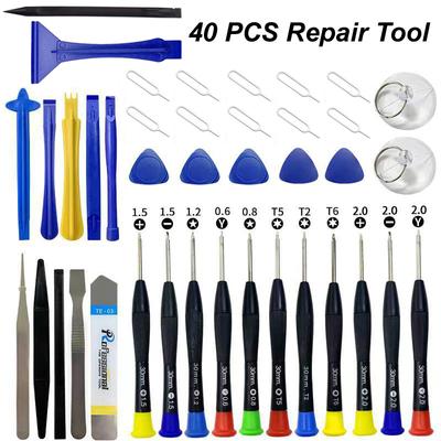 Handy-Reparatur-Werkzeuge Kunststoff Pry Bar Klinge Loch Schraubendreher für Bildschirm Laptop Demontage Hand Kit