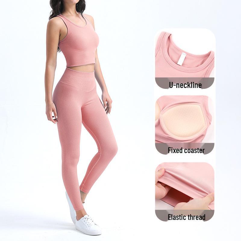 Women's Shockproof Anti-Sag Running and Yoga Top with Integrated Cup