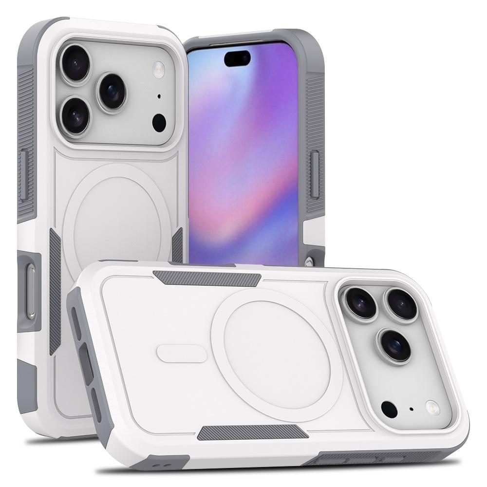 Applicable To Apple 17promax Magnetic Mobile Phone Case 2-in-1 iPhone16 Set Sail 15 Anti-drop 14 Mobile Phone Case 11