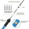 15-in-1 60W Soldering Iron Kit with Switch, Solder Wire, PU Storage Bag, 110V/220V