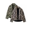 Fashion Kaslead Cardigan Print Leopard Print Tops