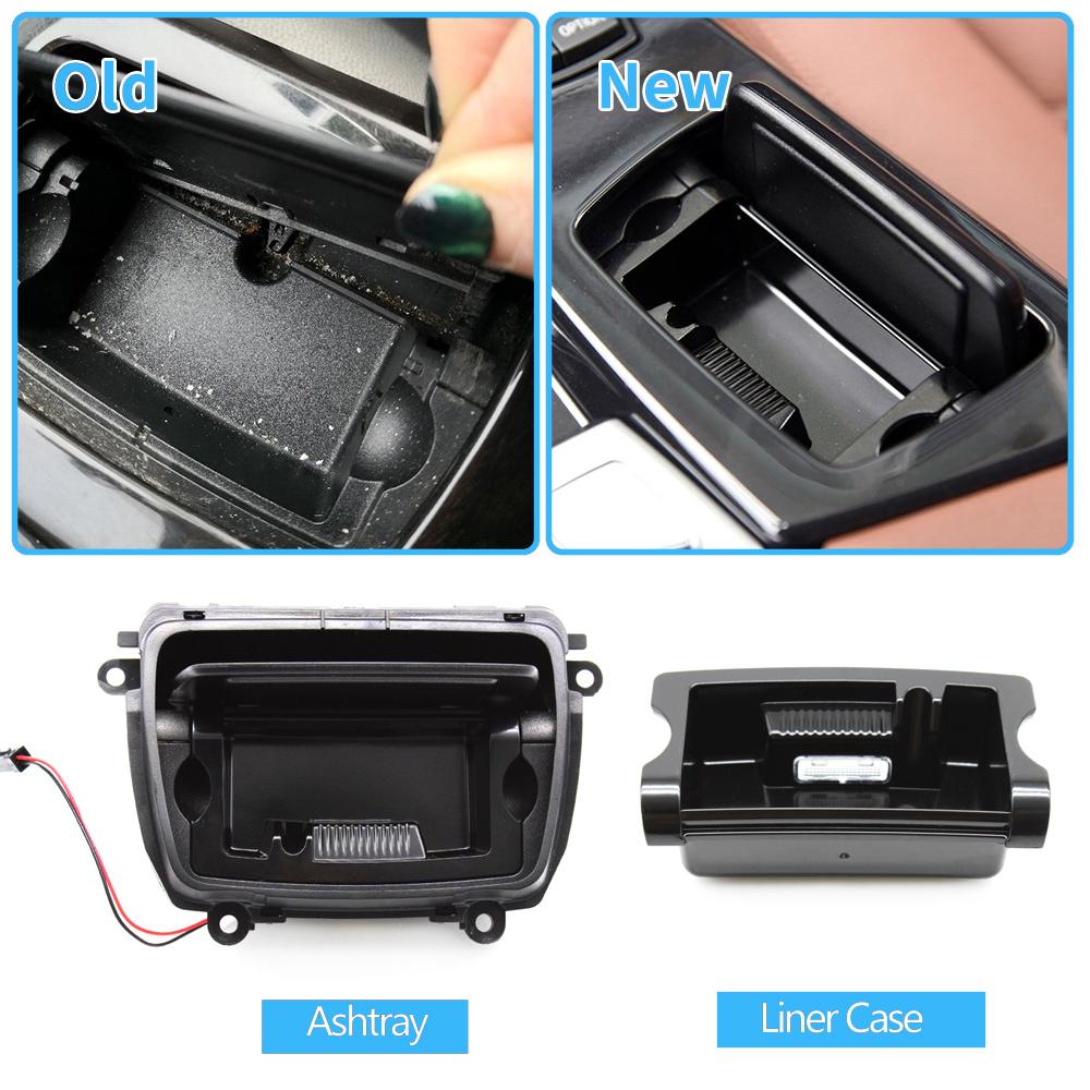 Top Quality Car Interior Accessories Central Console Smoke Ashtray Case For BMW 5 Series F10 F18 520 523 525 528 530