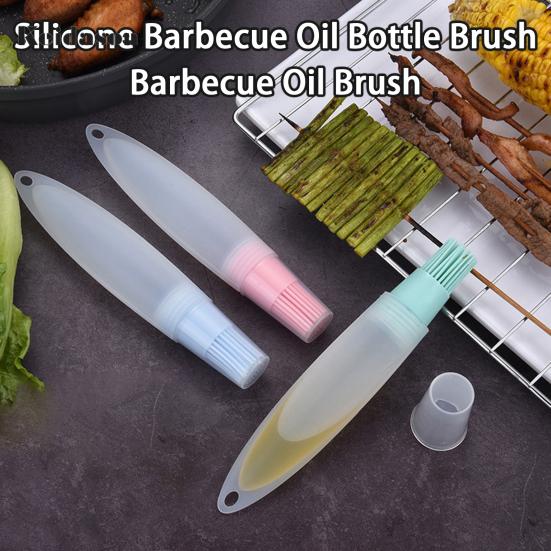 

Равномерно эластичная многоразовая щетка для масляного контейнера Силиконовая бутылка для барбекю Кухонные принадлежности