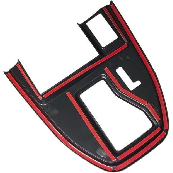 Center Console Gear Shift Panel Cover Trim Matte Black Without Extra Button