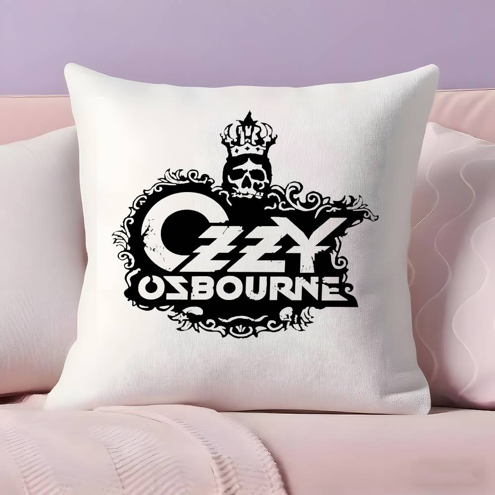 Cântăreț principal al trupei O-Ozzy Osbourne Față de pernă Față de pernă Material Ultra Moale Prietenos cu Pielea Confort ca un Nor & Fermoar Ascuns