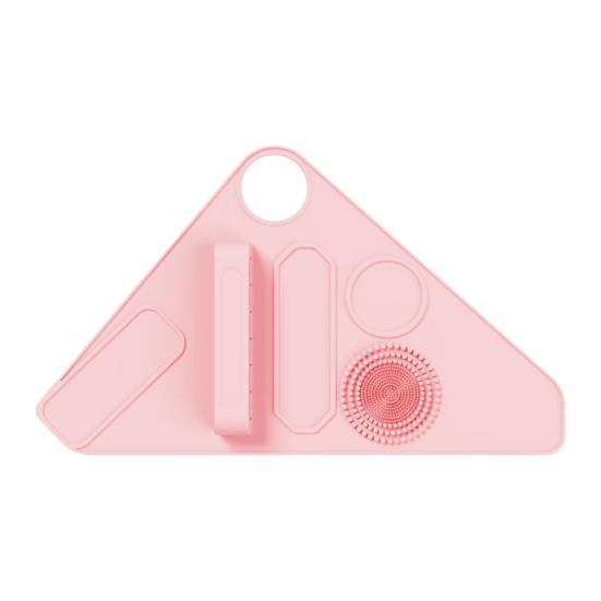 Makeup Mixing Palette Wristband Multifunctional Silicone Foundation Mixing Tray with Makeup Brush Holder Cosmetic Brush