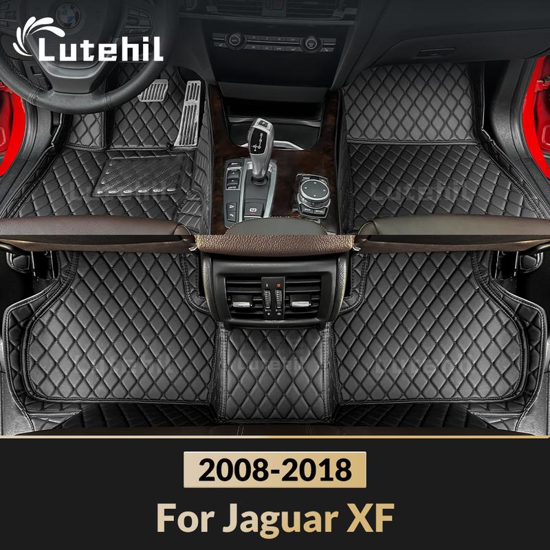 For Jaguar XF 2008-2018 2017 2016 2015 2014 Car Floor Mat Automobile Carpet Cover Interior Accessories Protective Mats