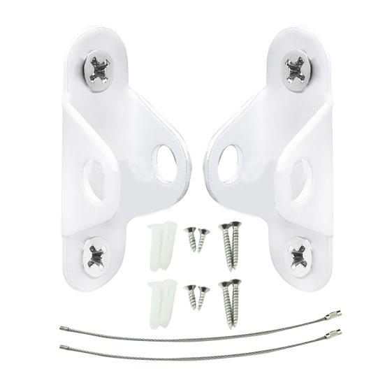 2/4 Sets Anti-Tip Furniture Fixing Strap Heavy Duty Baby Proofing Prevent Falling Furniture Strap Cabinet Bookcase Dresser Wall Securing Earthquake