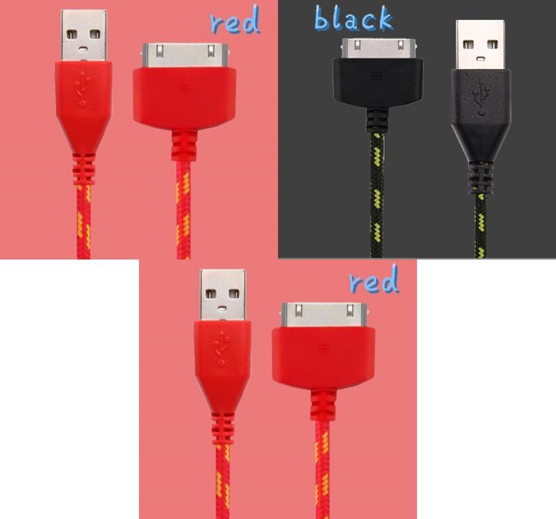 Apple Lightning Schnelllade-Datenkabel Mit Geflochtenem Material Für Iphone Und Mobile Geräte