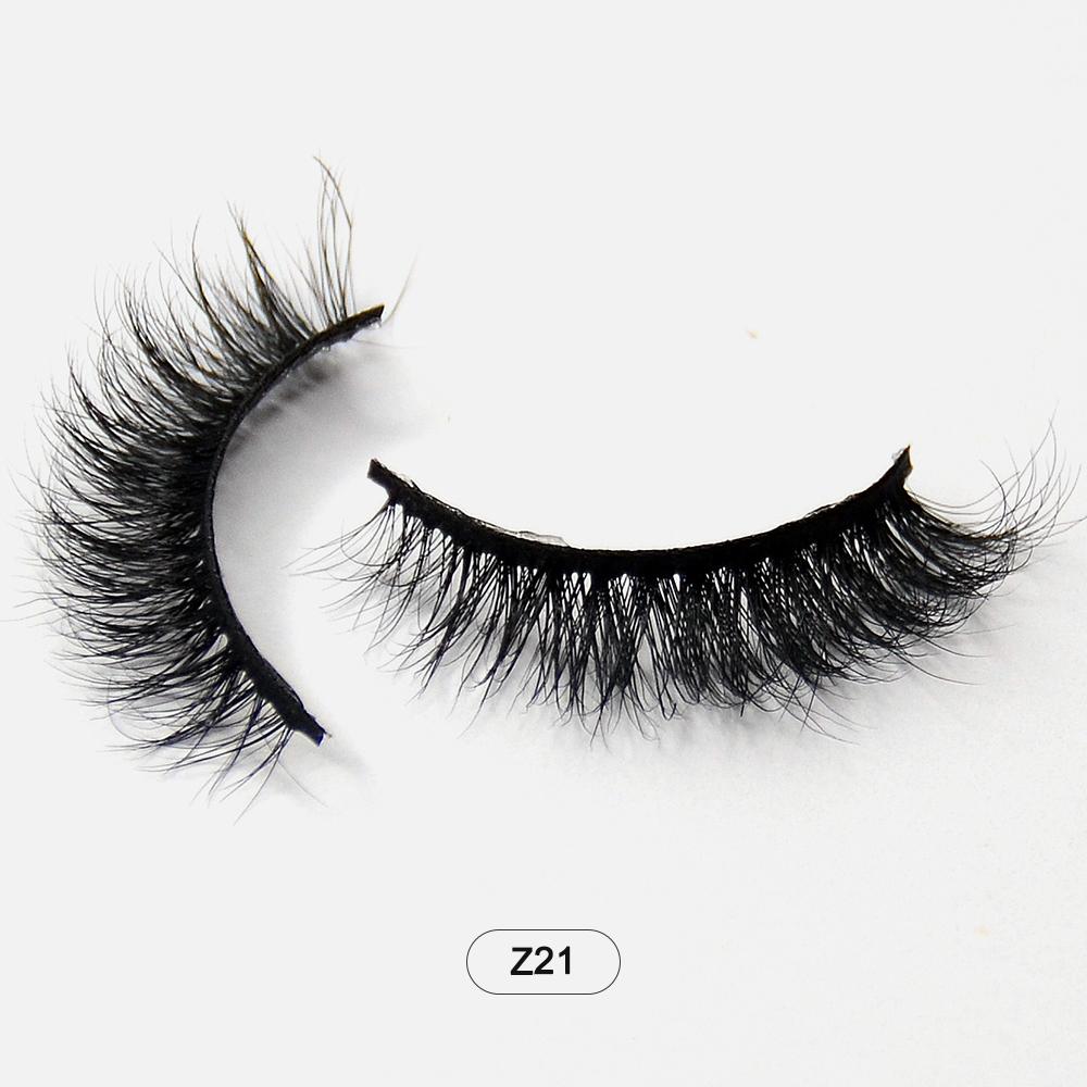 Dropshiping Makeup Mink Lashes Fluffy Soft Full Fake Eyelashes Natural False Eyelashes Wispy Lash Extension