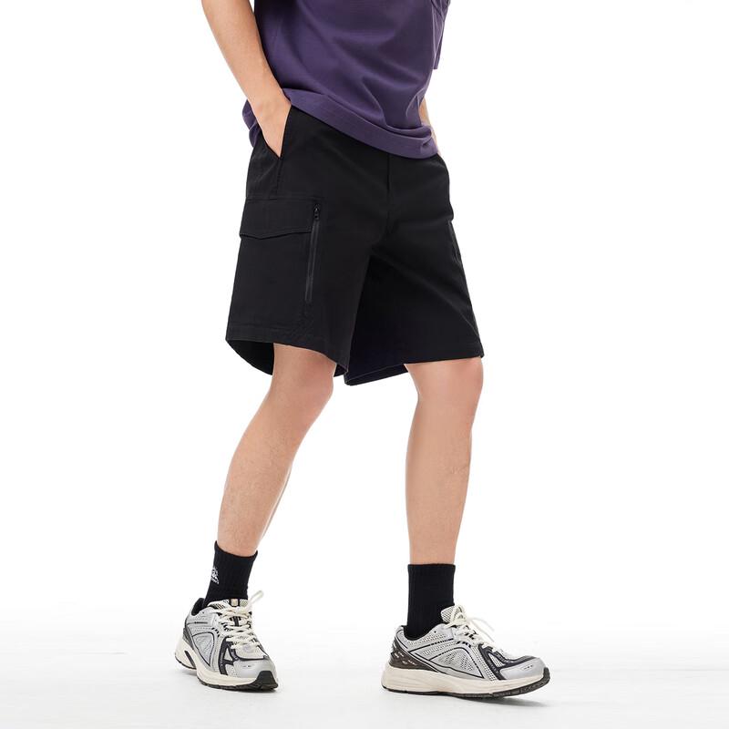 Camel Unisex Outdoor Elastic Breathable Cargo Shorts