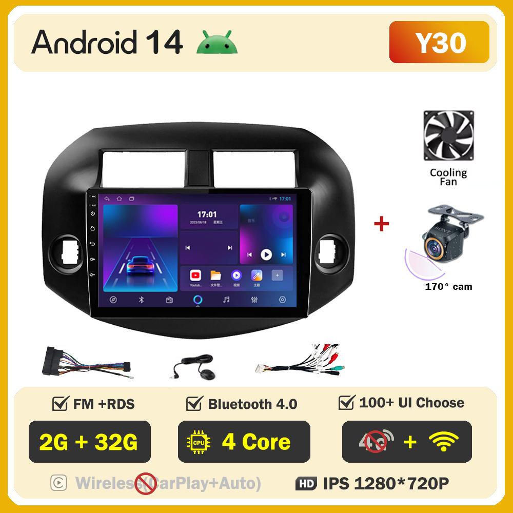 For Toyota RAV4 RAV 4 2005-2013 Car Radio Player Car Carplay Screen Autoradio Mirror Link Car Intelligent Systems Touch Screen