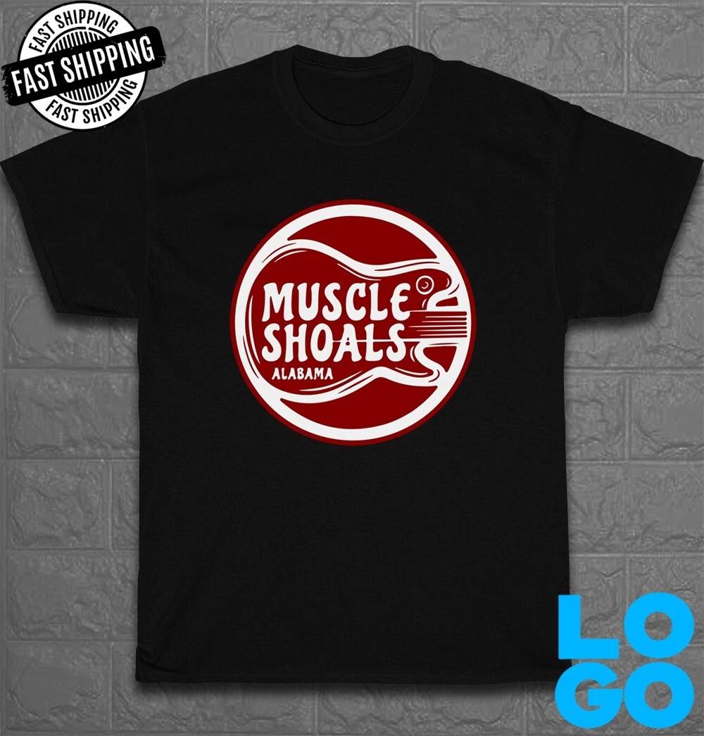 

New Muscle Shoals Sound Studio Logo Men s Funny T-Shirt Made In USA Size S - 5XL L