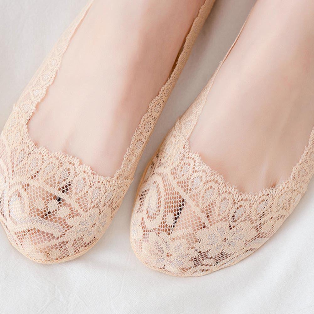 

Модные нескользящие нескользящие носки на лодыжках кружевные цветочные короткие носки полые невидимые носки-лодочки