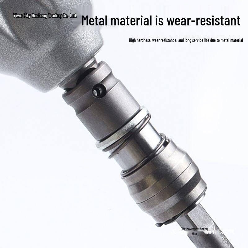 High-Power Electric Wrench-Drill Conversion: Compact Impact Drill for Cement & Concrete Walls