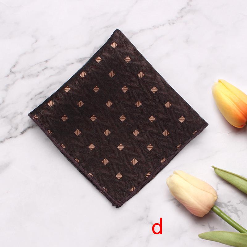 Men'S Formal Suit Pocket Towel, Tie And Bow Tie Pocket Towel, Wedding Banquet Matching, Square Towel.