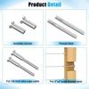 New Invisible Cable Railing Receiver Stainless Steel 1/8" Cable Railing End Cable Railing Swage Tensioner Wood/Metal Post