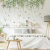 Wall Sticker Fine Workmanship Bright Color Green Plant Pattern Wall Decals for Home Living Room Decoration