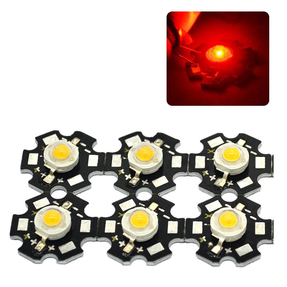 Licht Chip Power LED 270LM Emitter Birne Lampe Leuchtdiode 20mm hoch 3W