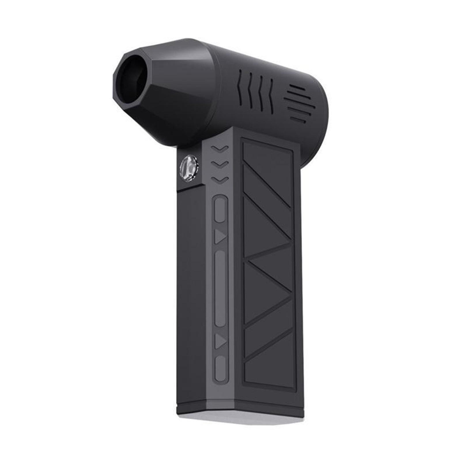 

Electric Duster, Blower Powerful Fan Brushless Motor USB Rechargeable 130000 For Computer, Keyboard, Outdoor, House And Car, 4-Speed Modes One Size чёрный