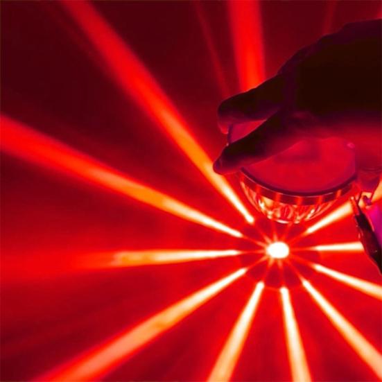 1/2Pcs LED Watermelon Wheel Lamps under Glow Side Lights Enhanced Visibility Safety Semi Truck Trailer Marker Lights