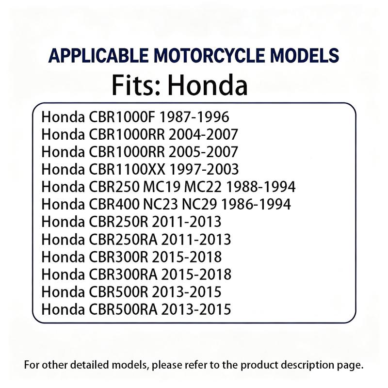 Steering Head Bearing Kit For Honda CBR1000F CBR1000RR CBR1100XX CBR250R CBR250RA CBR300R CBR500RA CBR600F CBR600F2 CBR600F3 12V
