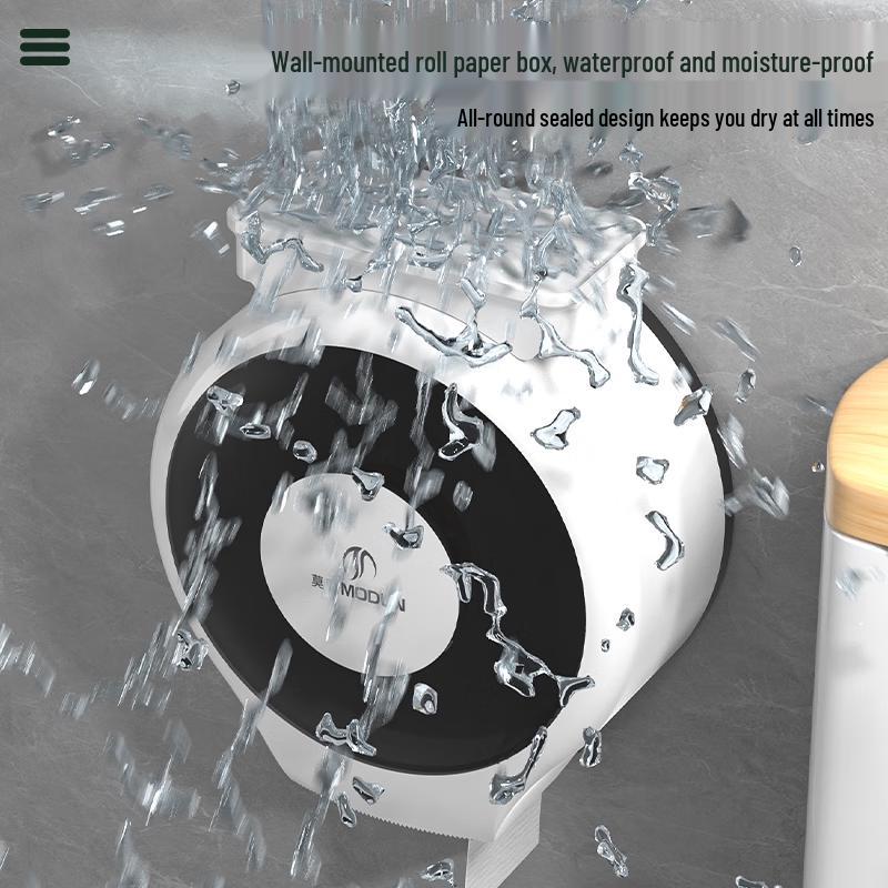 Wall-Mounted Large Roll Toilet Paper Dispenser