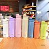 Tyeso Stainless Steel Thermos Water Bottle Portable Sport Vacuum Flask Keeps Cold and Heat Thermal Mug Insulated Car Tumbler Cup