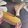 Fashion Platform Flats Sandals Women Casual Sneakers Shoes Loafers Woman 2025 Trend Spring Designer New Suede Comfort Zapatos De Mujer