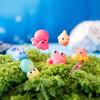 10/20Pcs Mini Ocean Resin Animals Tiny Sea Animals Figurines Mini Fish For Diy Fairy Garden Glass Container Potted Plant Decor