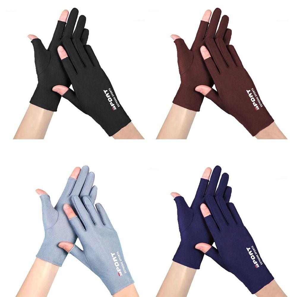UV Protection Sun Protection Gloves Breathable Anti-UV Mittens Summer Sunscreen Gloves  Running
