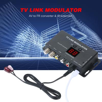 TVLINK Modulator AV To RF Convertor & IR Extender RF Modulator