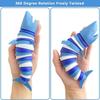 Articulated Shark Stress Reliever Hand Toy,Sensory Fidget Toy For Adults And Kids,Pressure Relief And Anti-Anxiety Desk Toy
