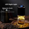 Electric Coffee Grinder Adjustable Grind Settings Plastic Coffee Mill Portable Coffee Bean Grinder for Outdoor Portable