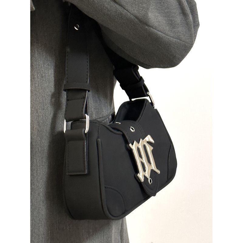 Retro Suede Baguette 2023 Y2K Spicy Girl Underarm Crossbody Handbag for Women