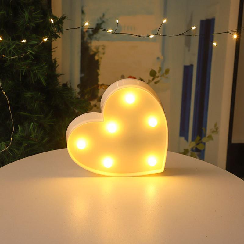 LED Happy Birthday Luminous Letters - Romantic Scene Decoration Lights