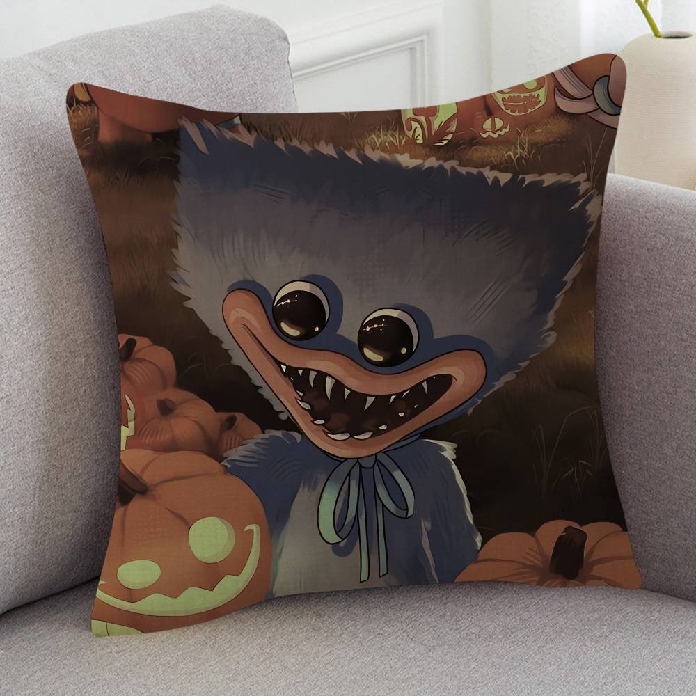 SPIEL Poppy Playtime Niedliche Cartoon Zweidimensionale Kissenhülle Schlafzimmer Sofa Kissenbezug Nickerkissenbezug