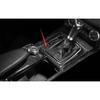 For Benz C-Class 2007-14 Real Carbon Fiber Center Console Gear Shift Cover Trim