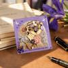 Vintage Metal Iris Flower Bookmark Iris Flower Decorative Bookmark  Office Reading