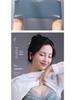 Elegant Women's Lace Back Underwear: Non-Steel Ring, Seamless, One-Piece Vest Bra for Support and Comfort.