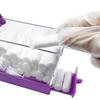 Zahnärztliche Baumwoll-Aufbewahrungsbox Baumwollrollen-Spenderhalter Ausziehbarer Schubladen-Organizer für kieferorthopädische Baumwollrollen Zahnlaborprodukte