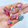 20/10 Pcs New Cute Resin Cartoon Unicorn Flat Back Cabochon Scrapbook Kawaii Diy Embellishments Charm Decorate Accessories A86