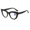 New Cat Eye Reading Glasses Women Pink Anti Blue Light Eyeglasses Presbyopia Glasses Hyperopia Optical Lenses For Read +1.0 +1.5