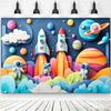 Astronaut, Rocket, Planet, Astronaut, Decorations for Kids, Party Supplies, Baby Photography Accessories, Gifts